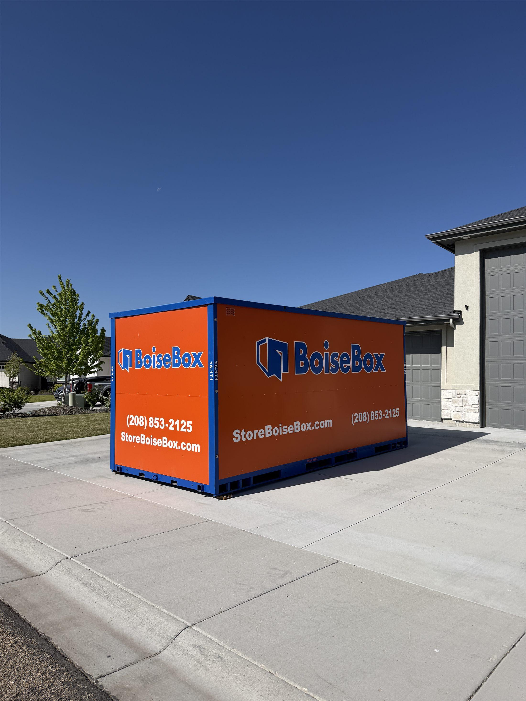 Small Box BoiseBox portable storage container