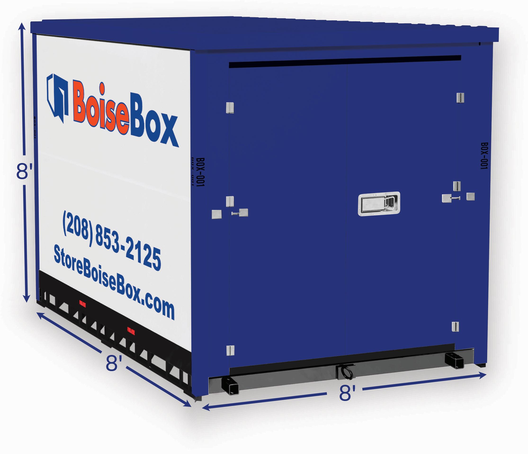 Small Box BoiseBox portable storage container