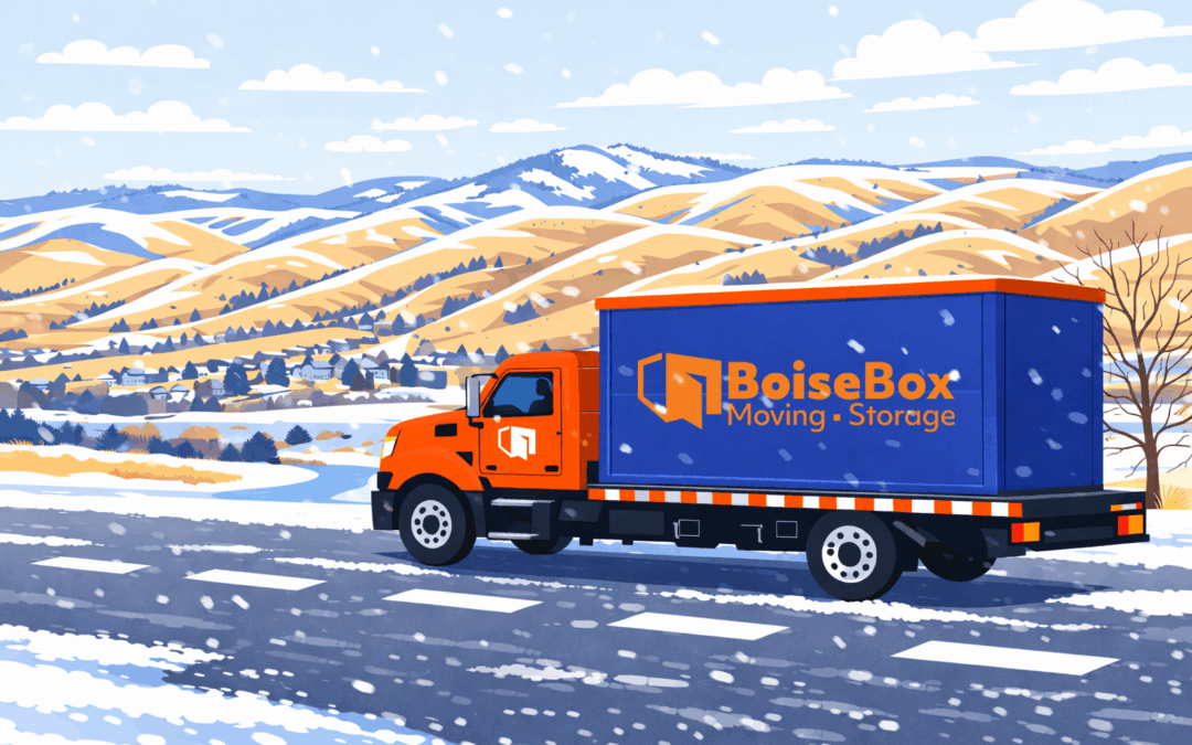 Winter Moving Safety in Boise: Let BoiseBox Do the Driving!